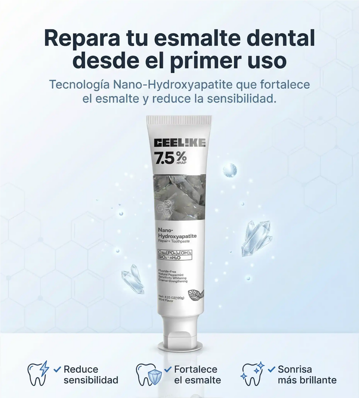 CREMA DENTAL NANO HYDROXYAPATITE
